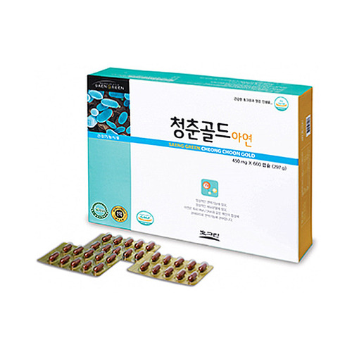 [생그린]청춘골드-297g(450mgX660캡슐)-면역기능/세포분열
